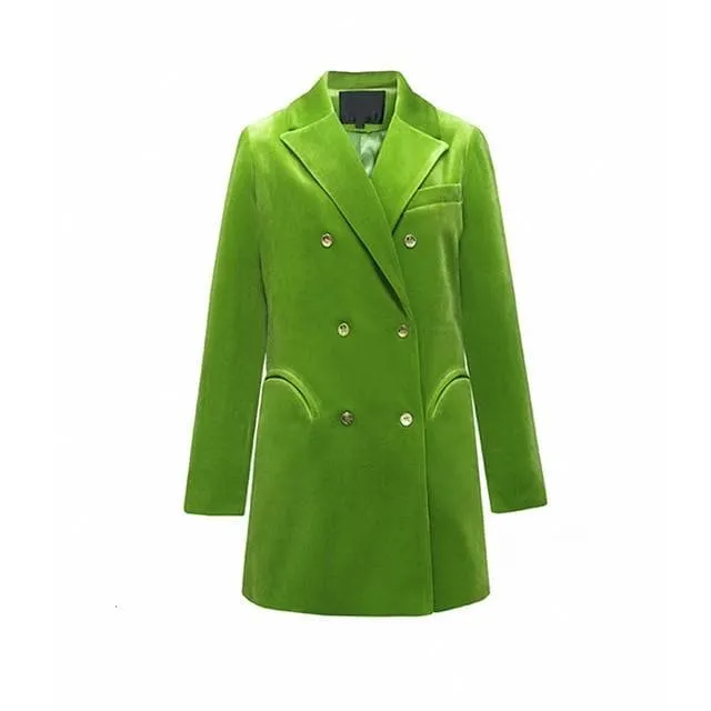LONG SLEEVE BLAZER NOTCH LONG SLEEVE SUIT