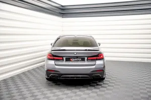 Maxton Design - CENTRAL REAR SPLITTER BMW 5 G30 FACELIFT M-PACK (2020-)