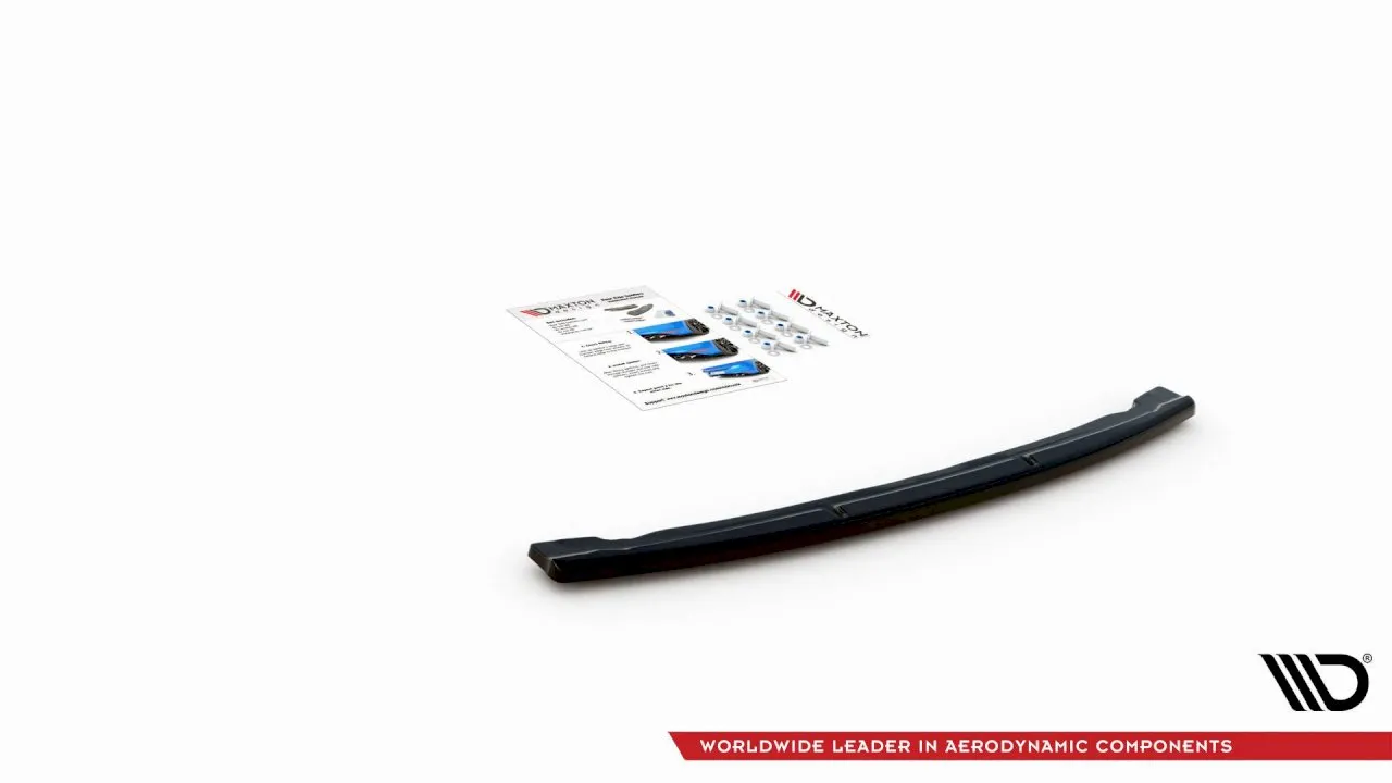 Maxton Design - CENTRAL REAR SPLITTER BMW 5 G30 FACELIFT M-PACK (2020-)