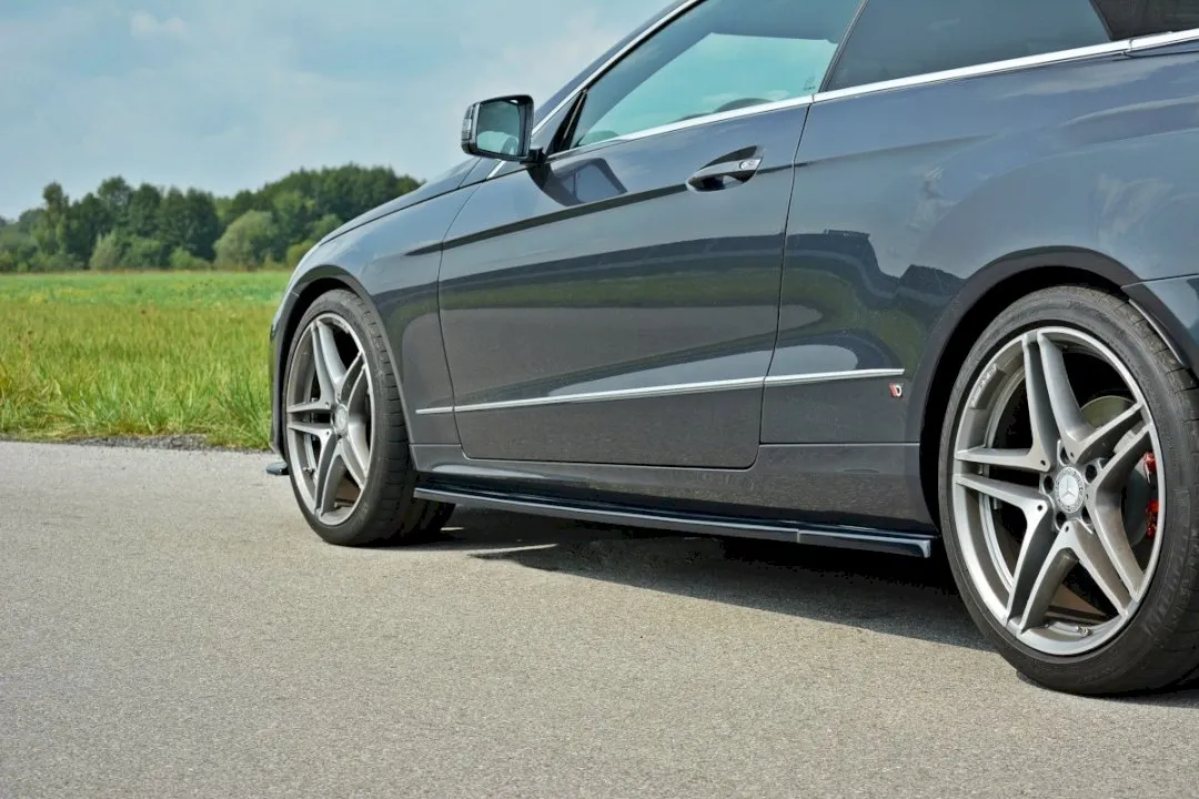 Maxton Design - SIDE SKIRTS SPLITTERS MERCEDES E W212 COUPE & CABRIO (2012-2017)