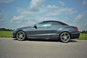 Maxton Design - SIDE SKIRTS SPLITTERS MERCEDES E W212 COUPE & CABRIO (2012-2017)