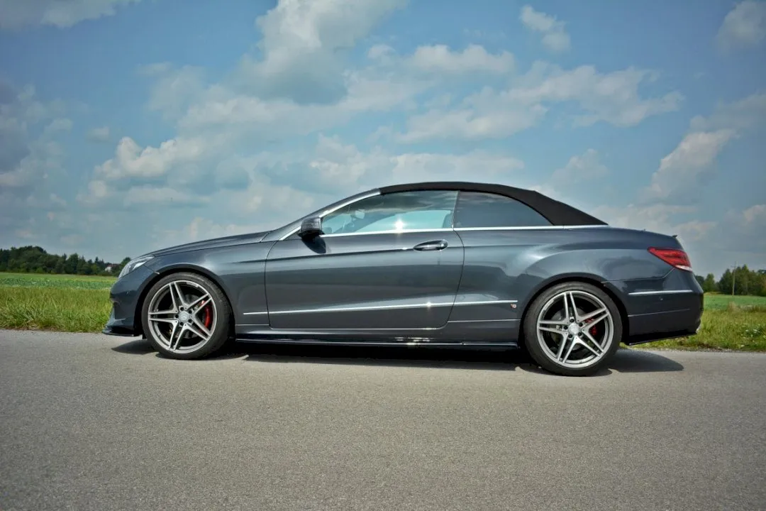 Maxton Design - SIDE SKIRTS SPLITTERS MERCEDES E W212 COUPE & CABRIO (2012-2017)