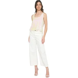 Mena Concert Sleeveless Pearl Sequin Top