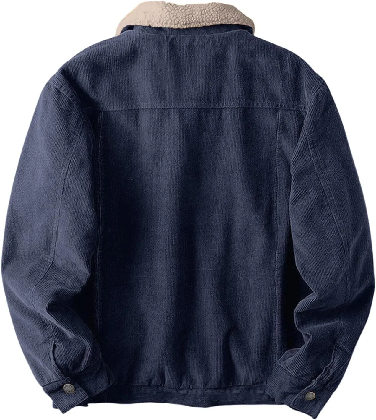 Mens Sweatshirt Corduroy Tactical Shirts Jacket Fleece Long Sleeve Color Block Patches Draped Outwear Casual Coats
