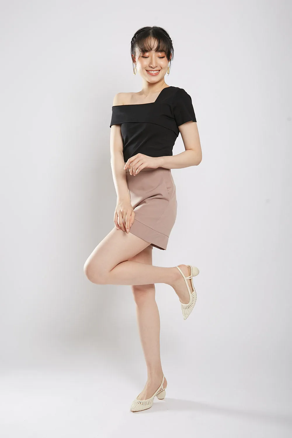Morie Top in Black
