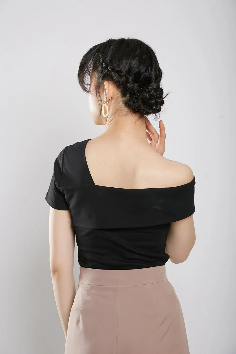 Morie Top in Black
