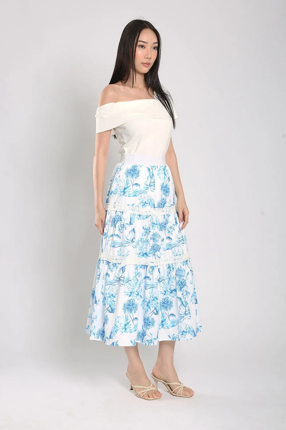 Morie Top in White