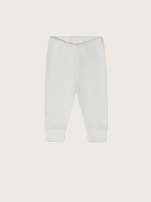 Oat Ribbed Leggings