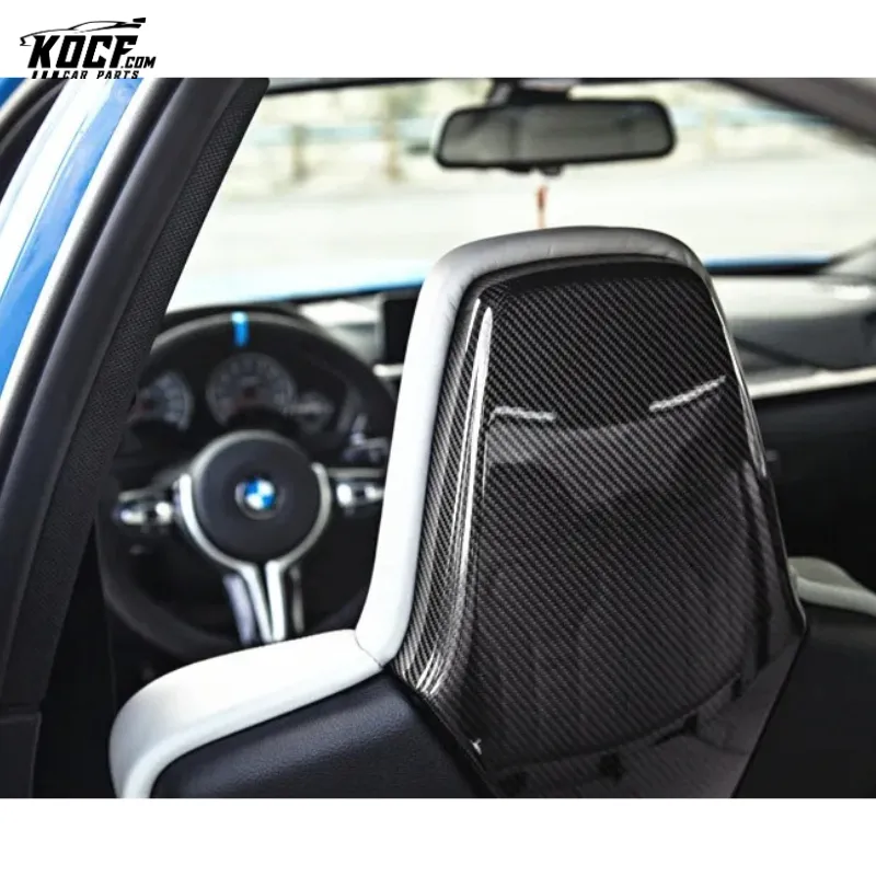 OEM style Carbon Fiber Seatback Cover for BMW F80 M3 F82 M4 15-19