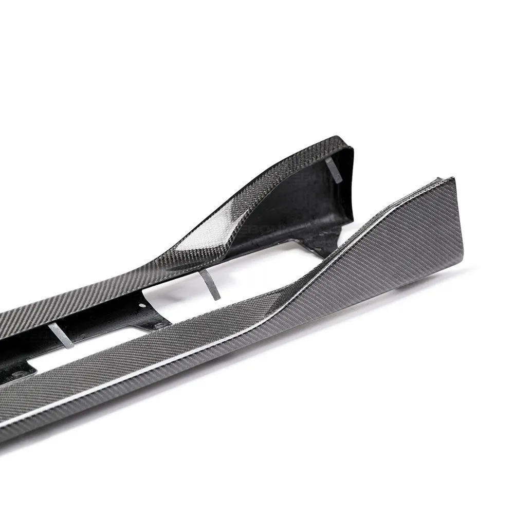 Seibon OEM-Style Carbon Fiber Side Skirts - 2020  Toyota Supra GR A90-A91-MKV