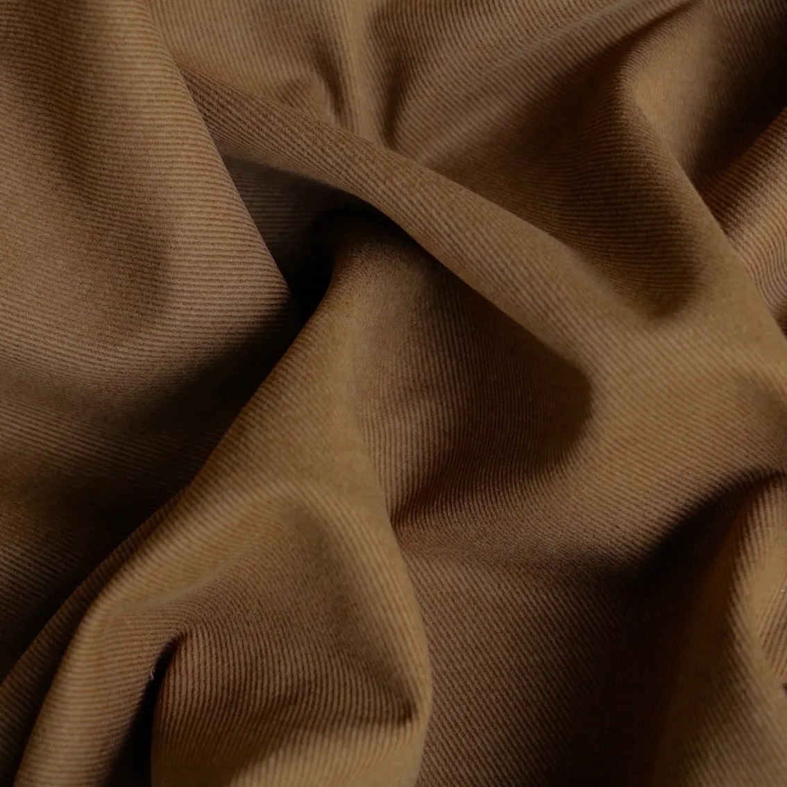 Sienna Tobacco Brushed Denim