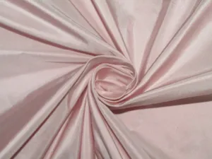 SILK TAFFETA FABRIC Cute LIGHT PINK color 54" wide TAF49[1]