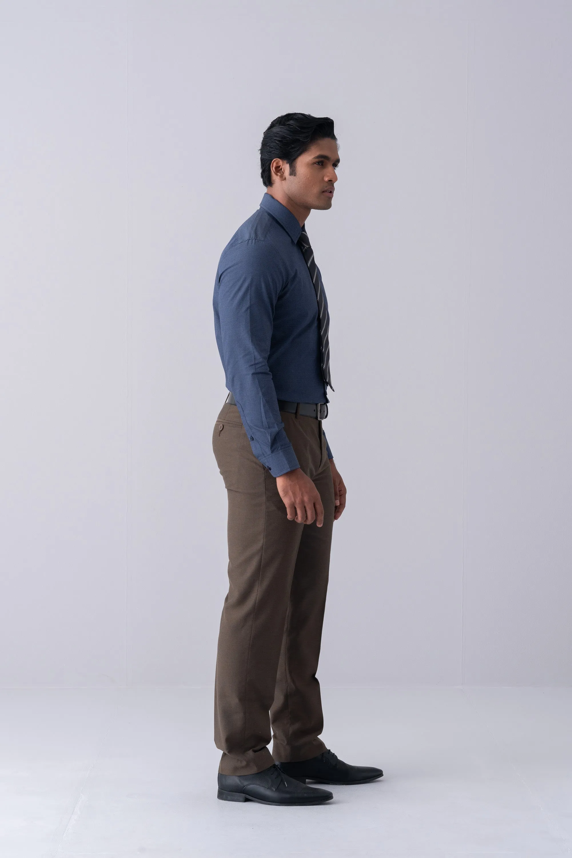 Slim Fit Dobby Templeton Formal Shirt