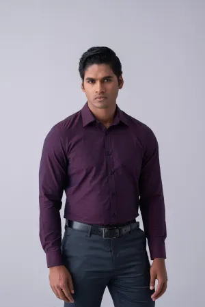 Slim Fit Dobby Templeton Formal Shirt