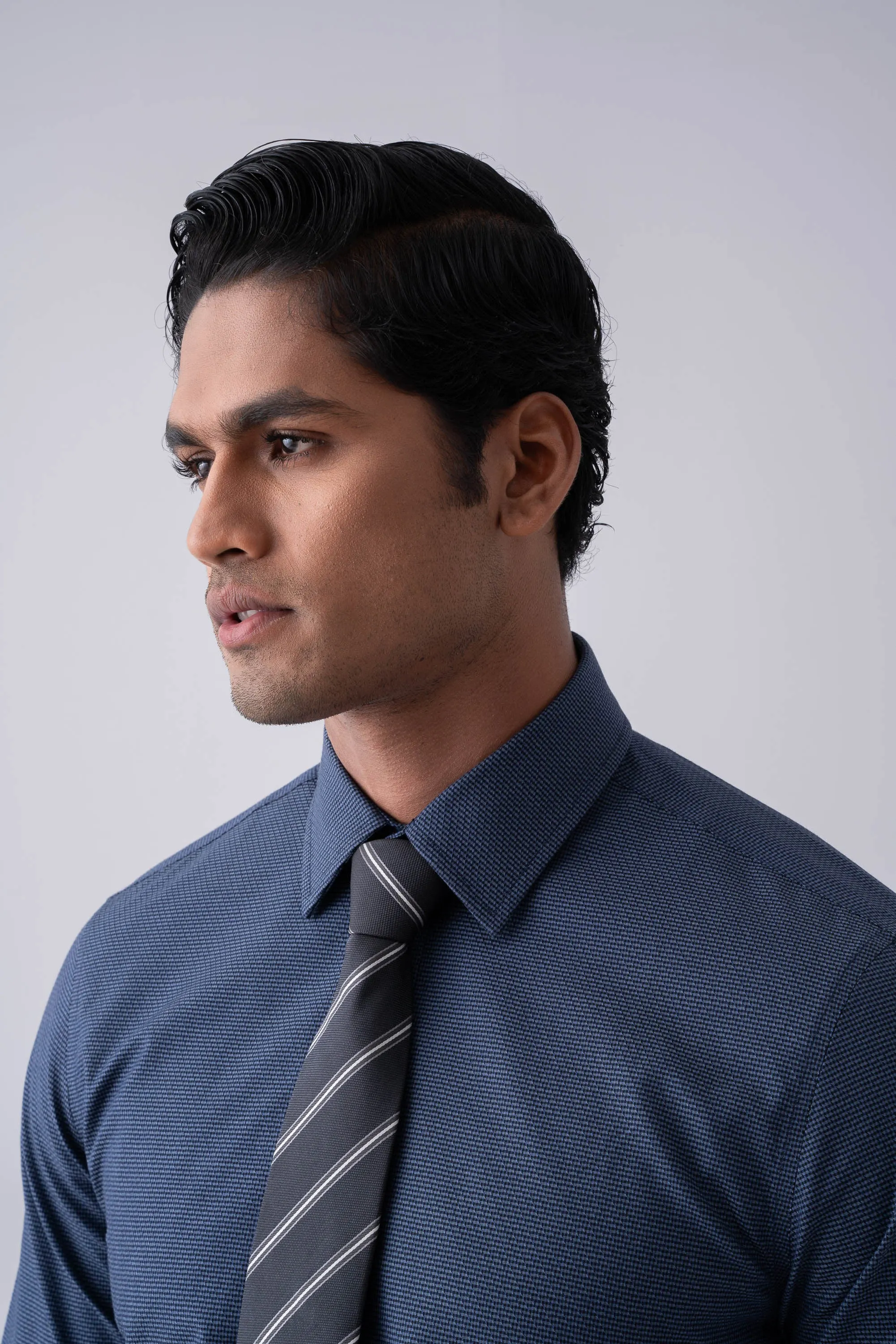 Slim Fit Dobby Templeton Formal Shirt