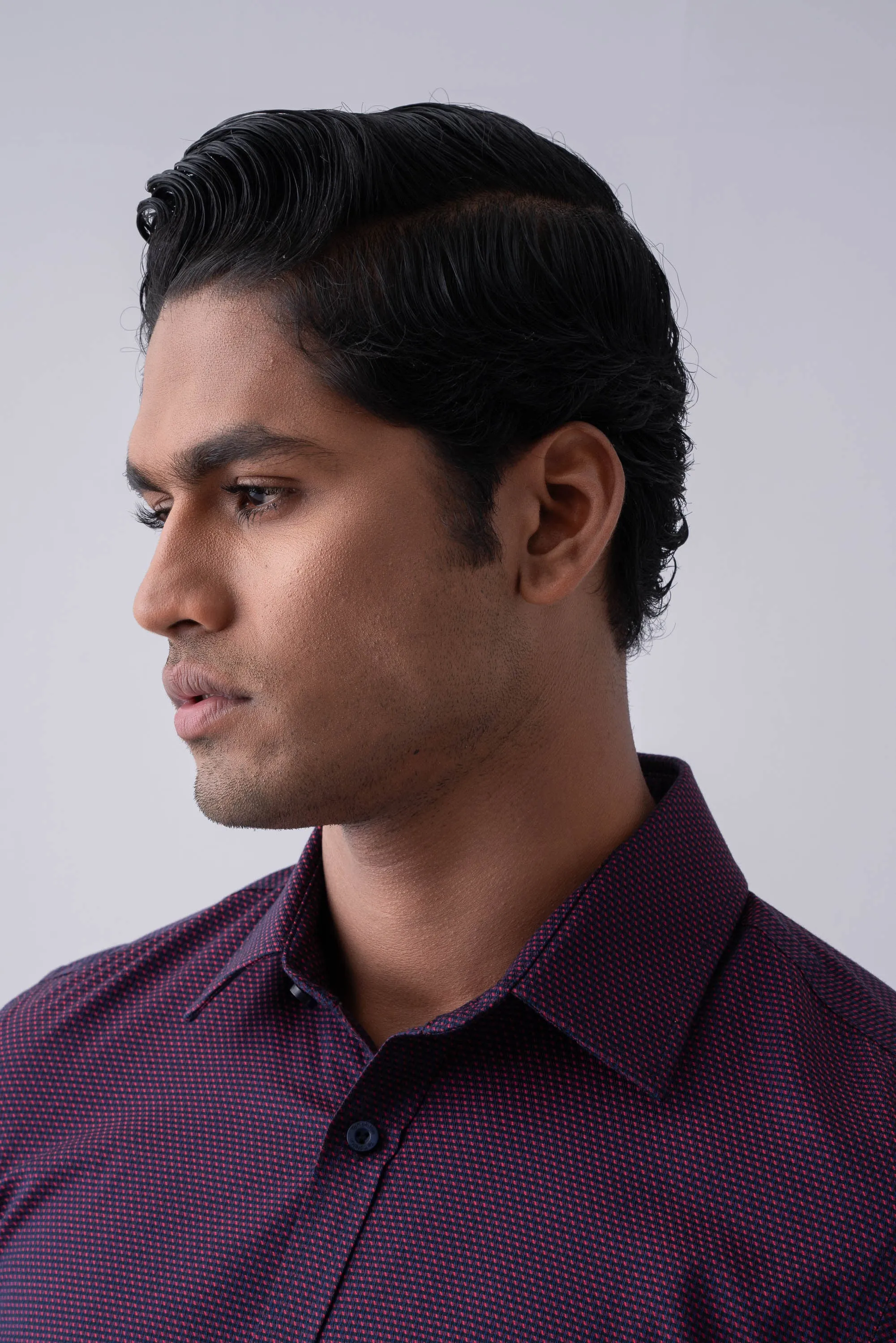 Slim Fit Dobby Templeton Formal Shirt