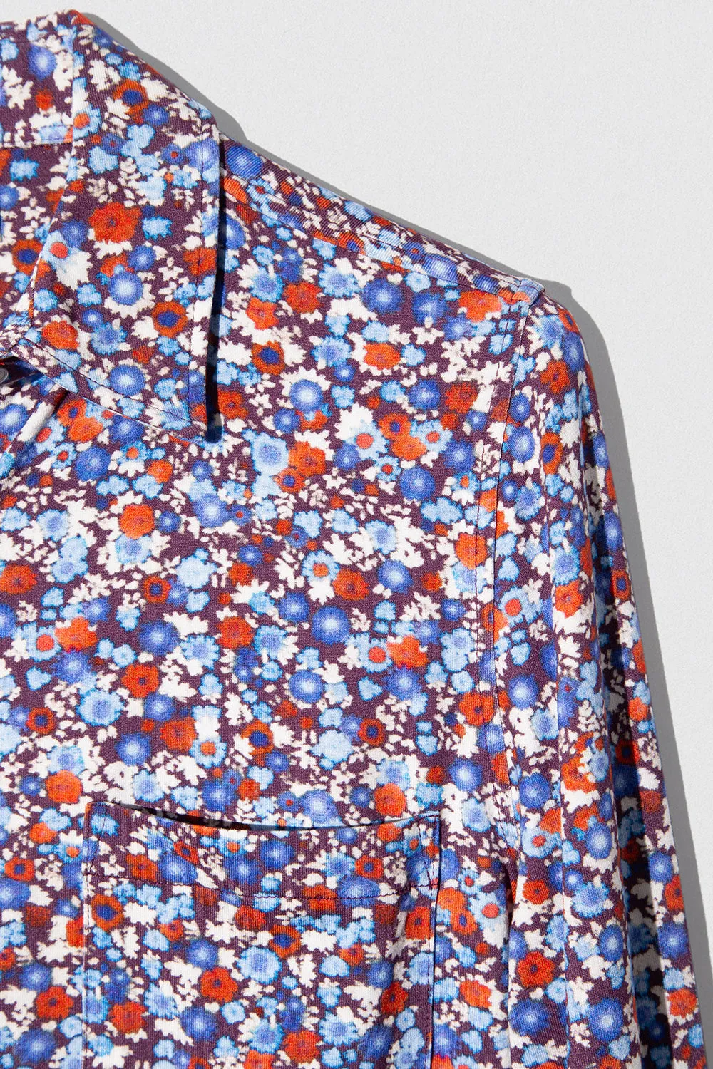 Stella T Shirt Midnight Floral Viscose Jersey