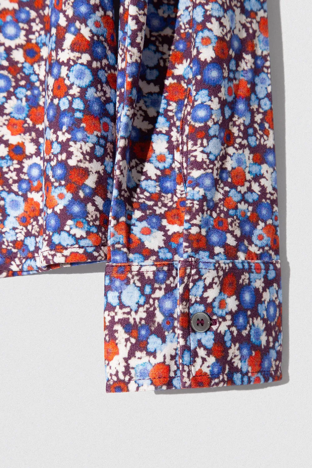 Stella T Shirt Midnight Floral Viscose Jersey