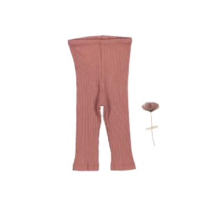 The Legging - Rosewood Ribbed