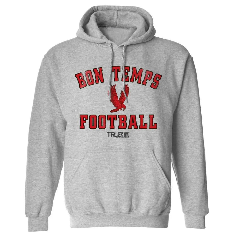 True Blood Bon Temps Football Fleece Hooded Sweatshirt