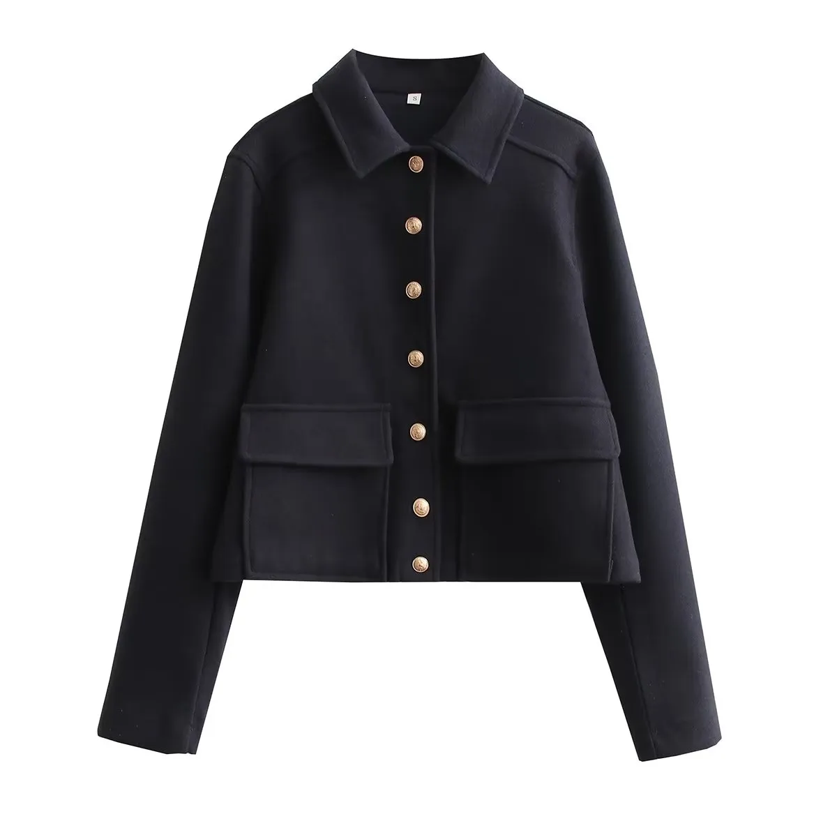 Veste Chic à Simple Boutonnage pour Femme