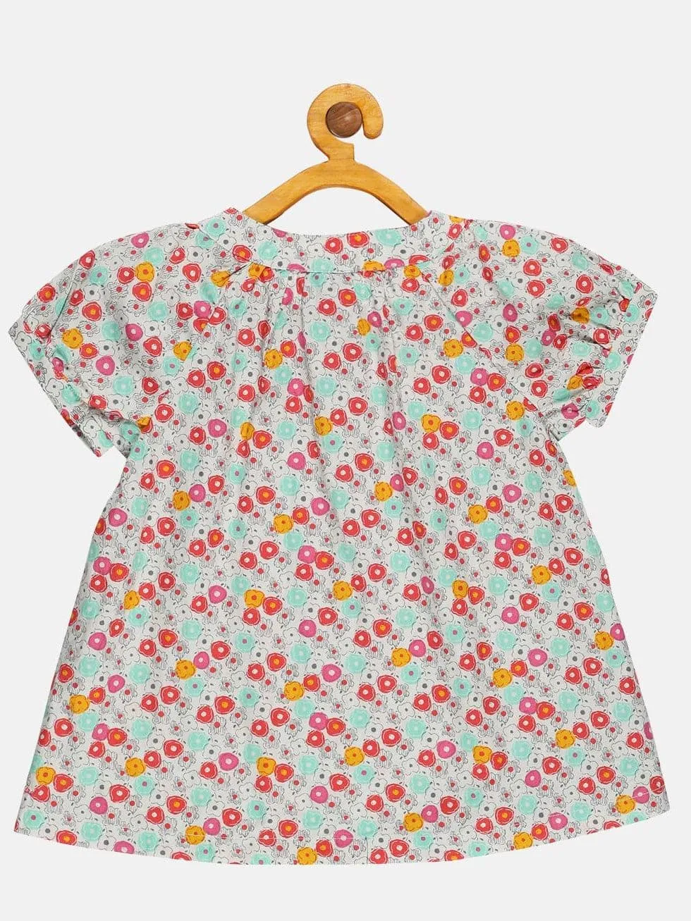 Young Birds Girls Floral Short Tops
